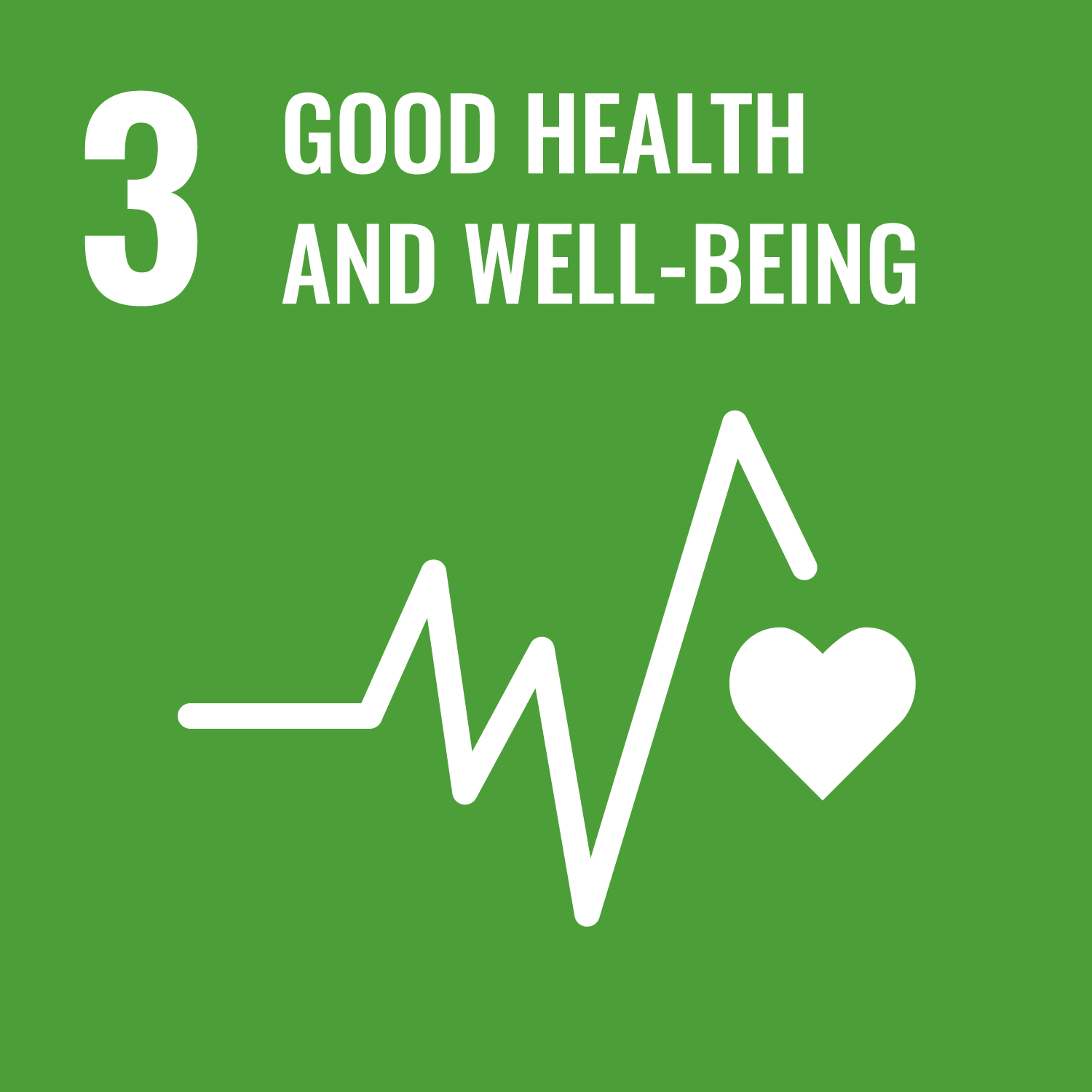 3. Good health and well-being